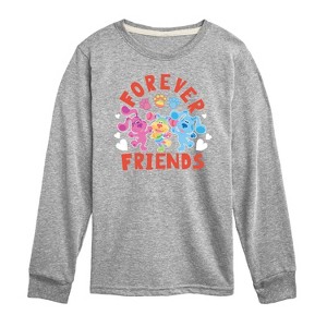 Boys' - Blue's Clues & You! - Magenta & Blue Long Sleeve Graphic T-Shirt - 1 of 3