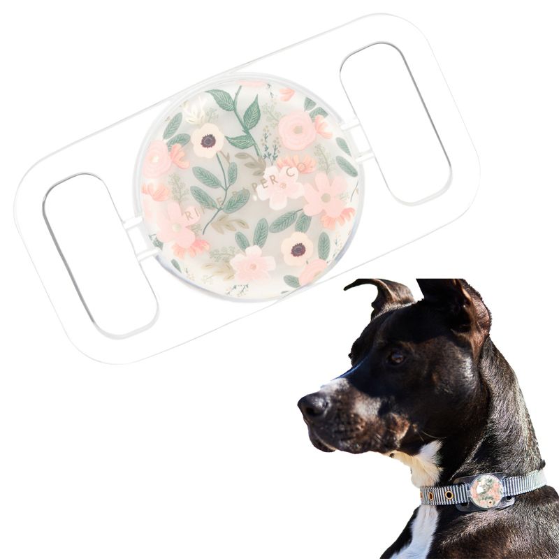 Rifle Paper Co. AirTag Dog Collar Case, 1 of 9