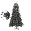vidaXL Artificial Christmas Tree with Stand Green 70.9" PVC - 3 of 4