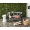 Moorpark 2 Seat Bench - Outdoor - Safavieh - 2 of 4