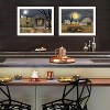 2Piece Vignette Halloween Season in the Country White Framed Wall Art for Living Room,Wall Art Print for Home Decor by Billy Jacobs - 2 of 4