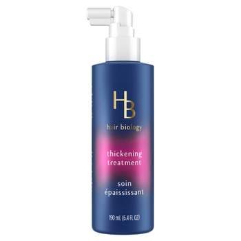 Hair Biology Thickening Spray with Biotin and Caffeine for Gray Hair- 6.4 fl oz