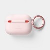 AirPods Pro (1/2 Generation) Silicone Case with Clip - heyday™ Cosmetic Pink - 3 of 3