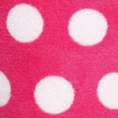 dot - fuchsia / white