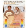 Heated Blanket King, Dual Control Faux Fur Electric Blanket with 4 Heat Settings, Soft Bubble Blanket with 8 Hour Auto-Off - 4 of 4