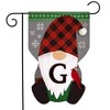 Briarwood Lane Fall Garden Flag 12x18 For Outdoor Winter Gnome Burlap Monogram Letter G For Fall Garden Flag Flags For Outside - 4 of 4