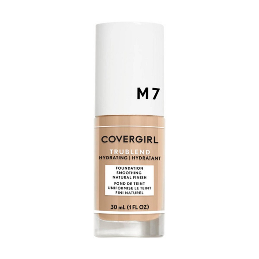 Photos - Other Cosmetics CoverGirl truBLEND Liquid Foundation - M7 Soft Honey - 1 fl oz 