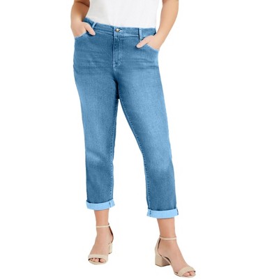 Roaman's Women's Plus Size Invisible Stretch Iconic Slim Jean