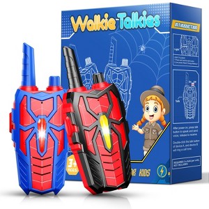 FUNFORFUN Walkie Talkies for Kids, 2 Way Radio, Two-color Walkie Talkies Outdoor Toys for Boys Girls 3-12 Year Old, Birthday Gifts for Boys Girls - 1 of 4