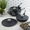 BergHOFF Phantom Nonstick Ceramic Cookware Set with Lids, Recycled Cast Aluminum - 4 of 4