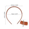 Unique Bargains Women's Classic Frosted Wide-Brimmed Headband 4.72" ID 1 Pc - 3 of 4