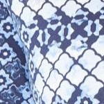 navy mosaic patchwork