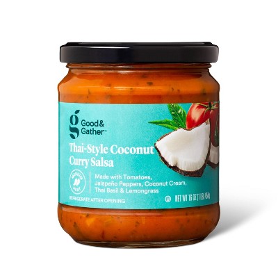Medium Thai Coconut Curry Salsa - 16oz - Good & Gather™