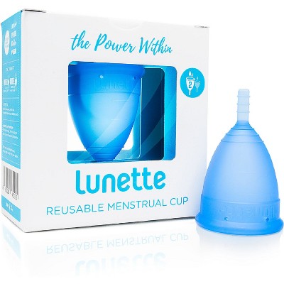 Lunette Reusable Fragrance Free Menstrual Cup - Blue Model 2