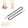 Unique Bargains Metal Corrosion-Resistant PU Leather Purse Flat Chain Straps - 2 of 3