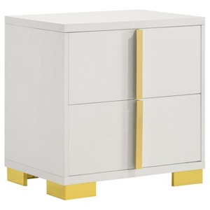 Coaster Home Furnishings Marceline Nightstand, White - 1 of 4