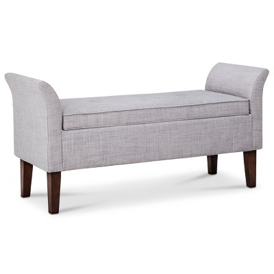 Storage Settee Bench - Gray - Threshold 