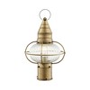 Livex Lighting Newburyport 1 - Light Post Light in  Antique Brass - 4 of 4
