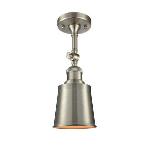 Addison - 1 Light Semi-Flush Mount In Traditional Style-13 Inches Tall and 5.25 Inches Wide - 1 of 1