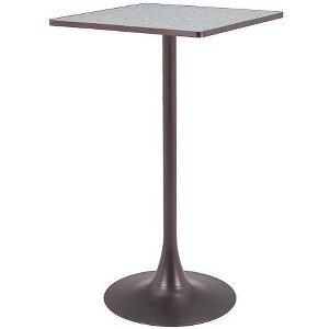 Zuo Spot Bar Table Gray And Bronze - 1 of 4