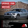 AMERICAN MODIFIED Front Upper Grille Compatible with 2013-2014 Ford Mustang GT V6, Mach 1, Matte Black - 3 of 4