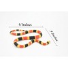 Collectible Wildlife Gifts | Coral Snake Toy,  Realistic Rubber Figure, Model, Animal, Hand Painted Figurines,       6"       CH057 BB78 - 2 of 4