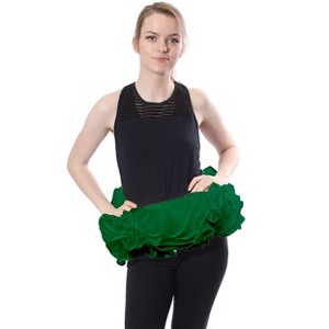 Malco Modes Women’s Puffy Tutu Skirt – Halloween Costume Tulle Underskirt for Ballet, Rave, Festival, and Party Outfits – Orange - 1 of 4