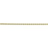Black Bow Jewelry 1.5mm, 10k Yellow Gold Diamond Cut Solid Rope Chain Anklet or Bracelet - 2 of 4
