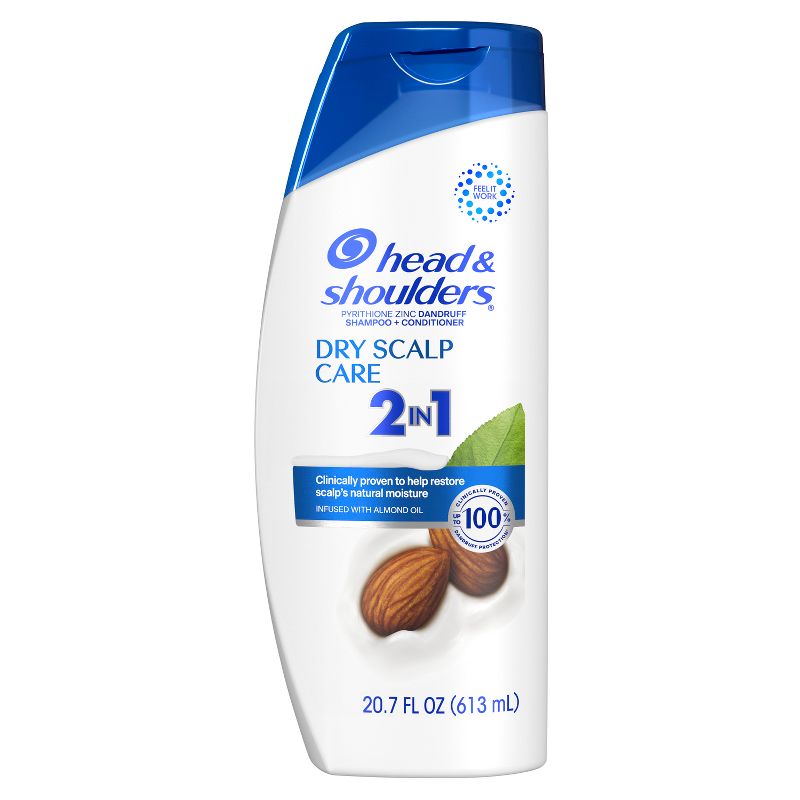 Head and Shoulders Anti-Dandruff Treatment, Dry Scalp Care for Daily Use, Paraben-Free Shampoo - 20.7 fl oz, 3 of 17