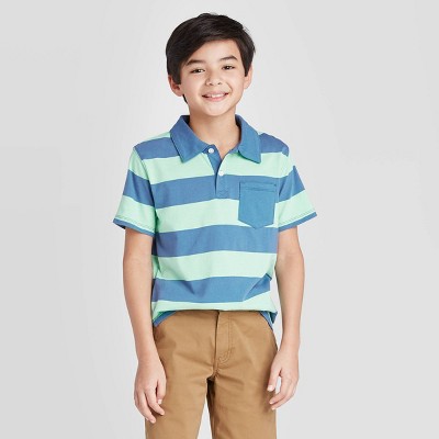 boys navy polo shirt