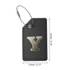 Unique Bargains Luggage Tag Black 1 Pc - 2 of 4
