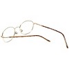 Flex Plus by Vivid FP-82 Designer Reading Eye Glasses in Tortoise Havana Brown Gold 50mm +3.00 | Unisex | Oval Shape | Medium Fit - 4 of 4