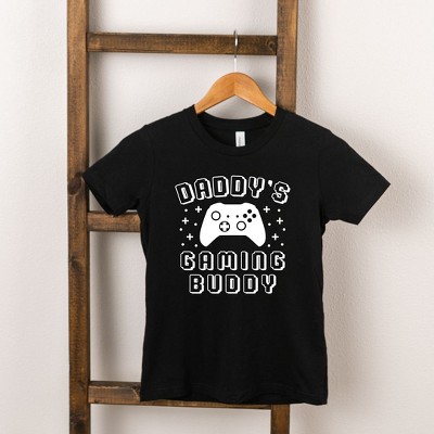 The Juniper Shop Daddy's Gaming Buddy Youth Short Sleeve Tee