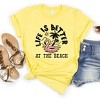 Simply Sage Market Women's Better At The Beach Flamingo Short Sleeve Graphic Tee - 3 of 3