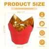 Unique Bargains Party Christmas Cake Muffins Paper Tulip Baking Cups 100 Pcs - 2 of 4