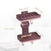 Unique Bargains Bathroom Kitchen Double-Layered Wall Mounted Soap Dish 1 Pc - 4 of 4
