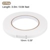 Unique Bargains PE Foam Double-Sided Adhesive Tape for DIY Art Crafts 2 Rolls - 2 of 3