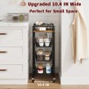 4 Tier Kitchen Storage Cart With Pull Out,Rolling Cart With Wheels - 2 of 4