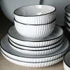 Christian Siriano Lustra 16-Piece Dinnerware Set Stoneware, Service for 4 - 4 of 4