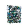 John Bead 200-Piece 16mm Green AB Acrylic Round Flat Back Rhinestones - 2 of 4
