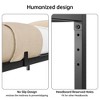 Heavy Duty Metal Bed Frame No Box Spring Needed, for Bedroom Easy Assembly, Noise Free, Black - 4 of 4