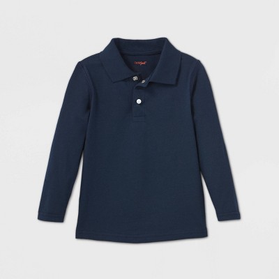 long sleeve polo shirts toddler boy