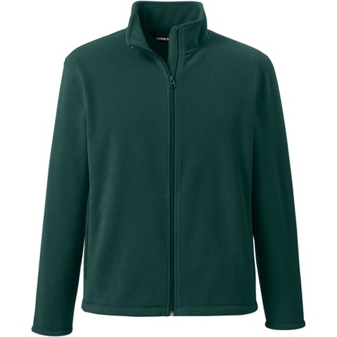 Lands' End School Uniform Men's Full-zip Mid-weight Fleece Jacket - Xx  Large - Evergreen : Target