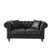 GDFStudio Eliot Mid Century Modern Upholstered Chesterfield ‌Sofa - 2 of 4