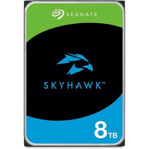 Seagate Skyhawk 3.5" ST8000VX010 8TB Internal Hard Disk with RV Sensor for Network Surveillance Camera Video Recorder - 1 of 4