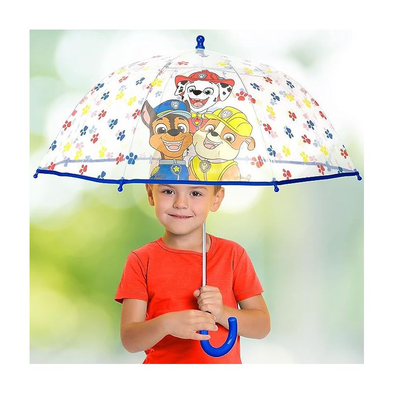 Paw Patrol Kids Clear Bubble Umbrella- Ages 3-10, 2 of 3