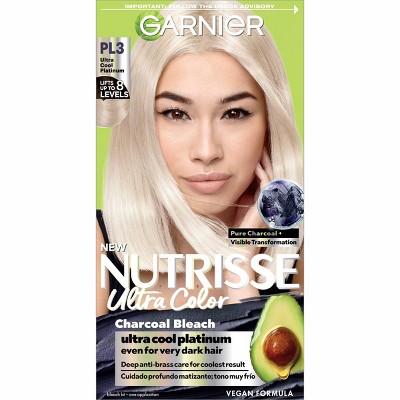 Garnier Nutrisse Ultra Color Charcoal Hair Bleach - Pl3 Ultra Cool ...