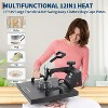 Pro 12-in-1 Heat Press Machine (15x15 Inch) - 360° Swing Away Digital Industrial-Quality Heat Transfer for Shirt, Hat, Mug, Plate - 2 of 4