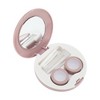 Unique Bargains Round Contact Lens Case Pink 1 Set - 3 of 4