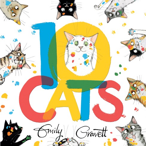 10 Cats - By Emily Gravett (board Book) : Target